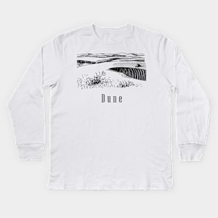 Sand Dunes Kids Long Sleeve T-Shirt